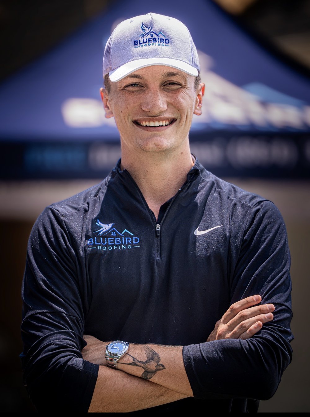 Sam, owner of Bluebird Roofing